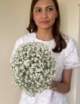 Букет невесты из гипсофилы №944