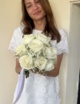 Букет невесты из роз и гипсофилы №1916