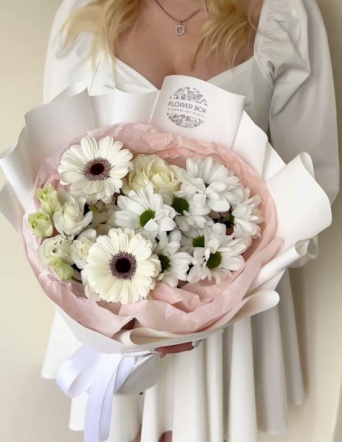 Букет в белых тонах №1668