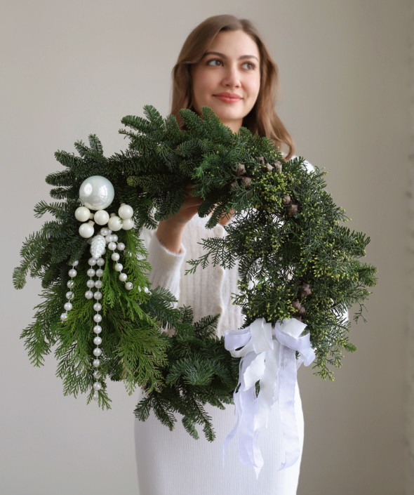 Новогодний венок №2133