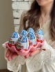 Шоколадные яйца Kinder Сюрприз на подставке ручной работы №2151