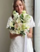 Свадебный букет-растрепыш №1001