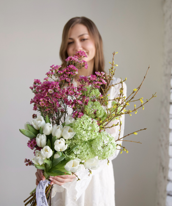 Весенние цветы в ленту №2138