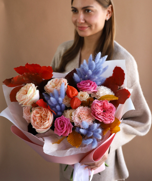 Яркий осенний букет №1983 Яркий осенний букет №1983