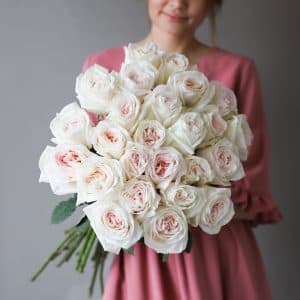 Пионовидные розы в ленту (25 шт) №1029 - Фото 3