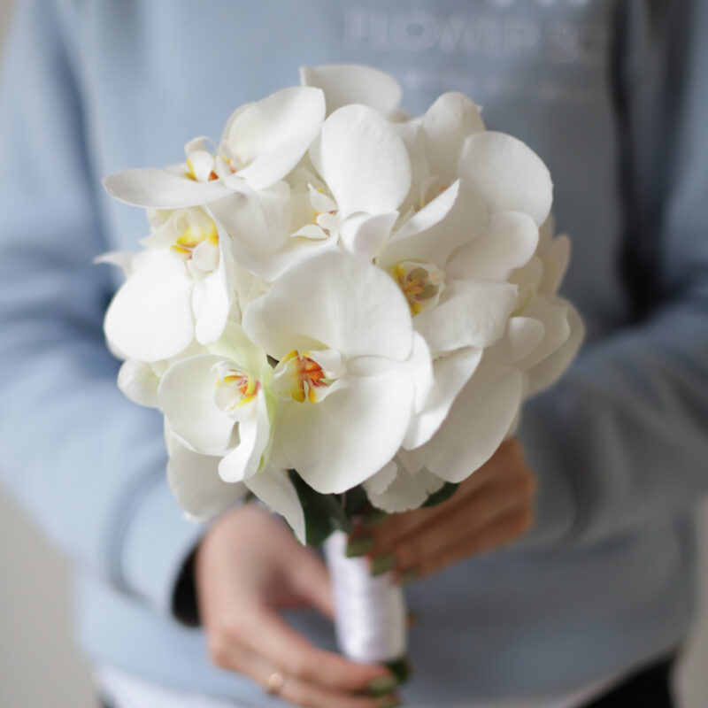 Букет невесты из орхидей №1915 - Фото 24