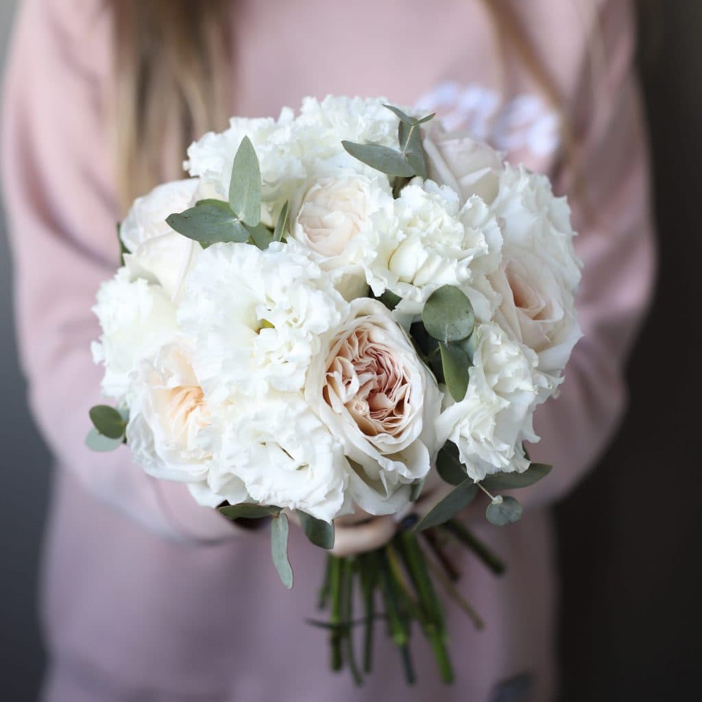 Букет невесты с пионовидными розами №949 - Фото 16