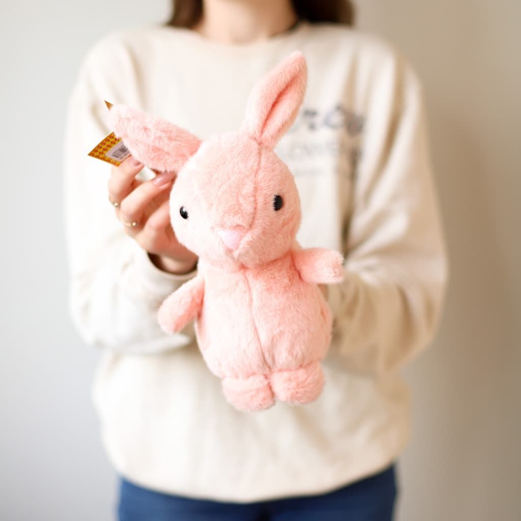 Кролик розовый №1355 - Фото 1