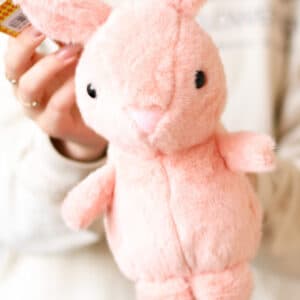Кролик розовый №1355 - Фото 4