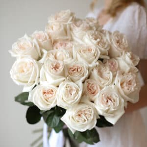 Пионовидные розы в ленту (25 шт) №1029 - Фото 4