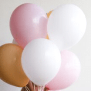 Воздушные шары в персиковой гамме (7 шт) №287 - Фото 24