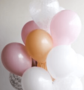 Воздушные шары в персиковой гамме (15 шт) №286 - Фото 5